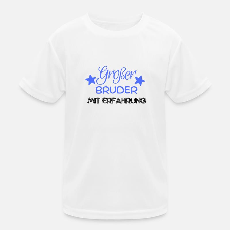 Großer Bruder mit Erfahrung Kinder Funktions-T-Shirt