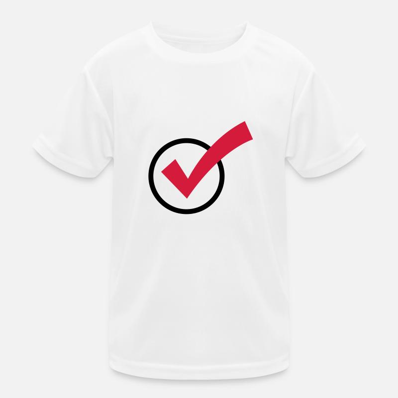 A checkmark Kids Functional T-Shirt