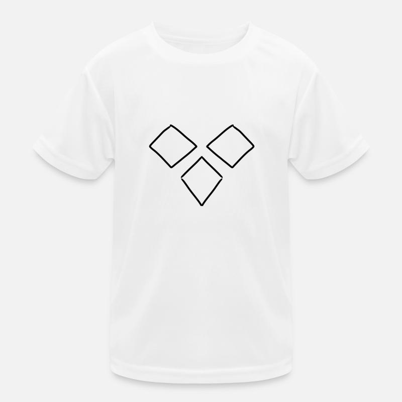 Shapes Shape Square Square Kids Functional T-Shirt