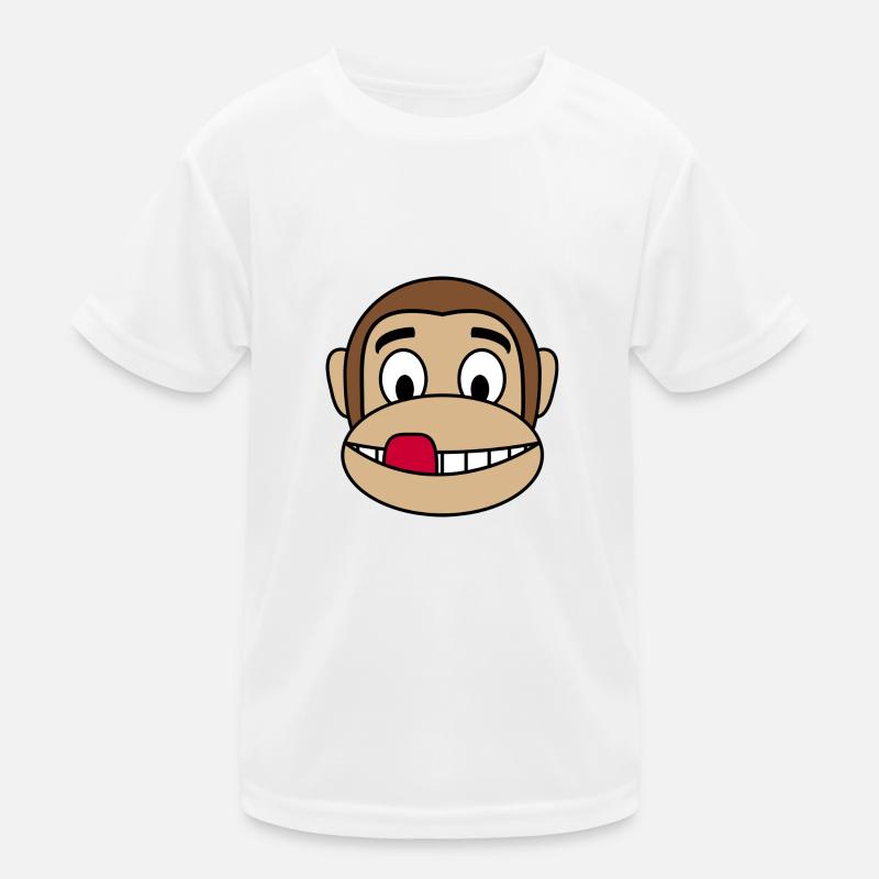 Coole Affenzunge Kinder Funktions-T-Shirt