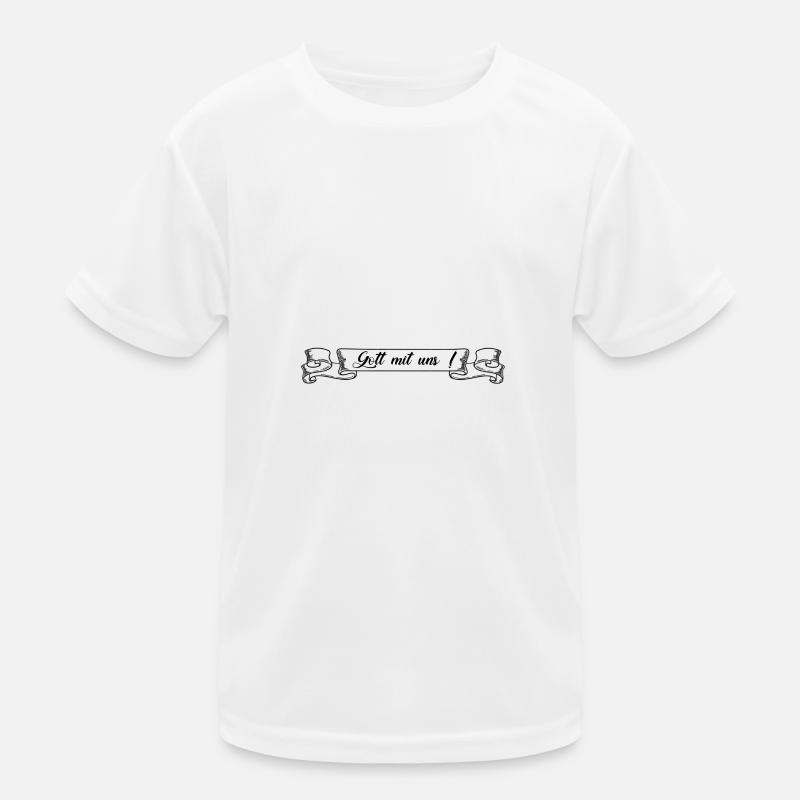 Gott mit uns Kinder Funktions-T-Shirt