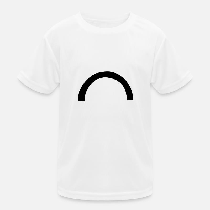 bogen form symbol linie Kinder Funktions-T-Shirt