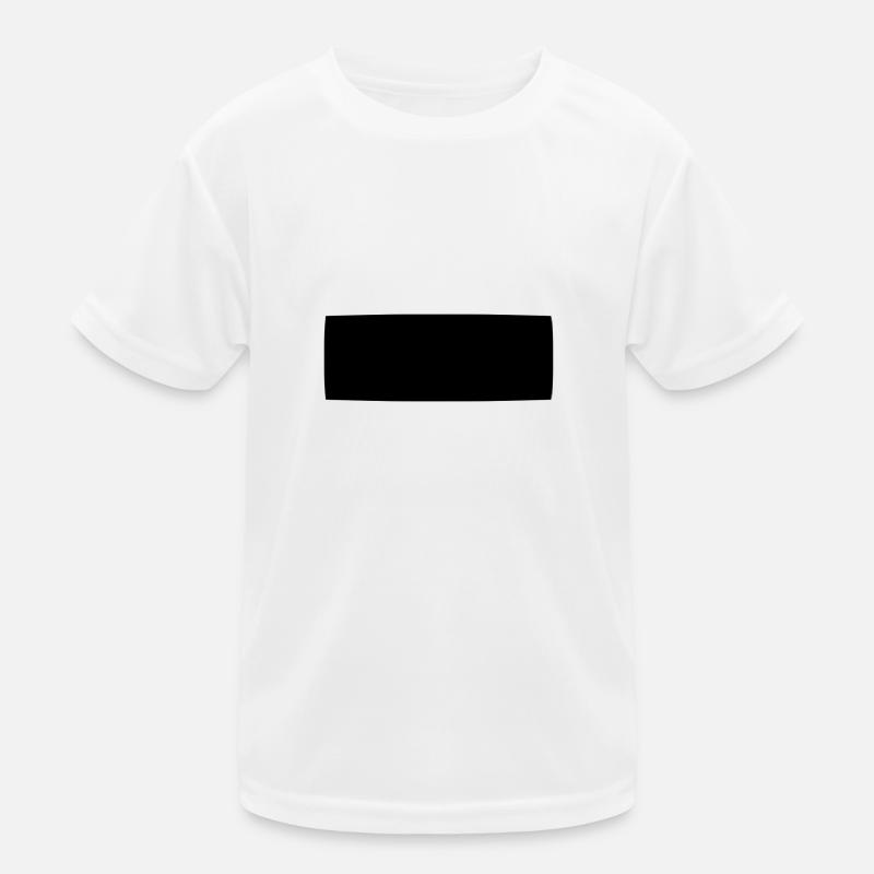 shape rectangle square shape Kids Functional T-Shirt