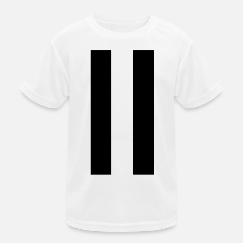 Panneau pause – design minimaliste moderne T-shirt sport Enfant