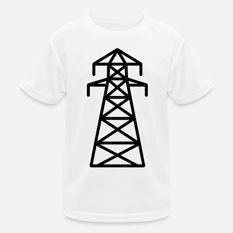 pylône électrique T-shirt sport Enfant