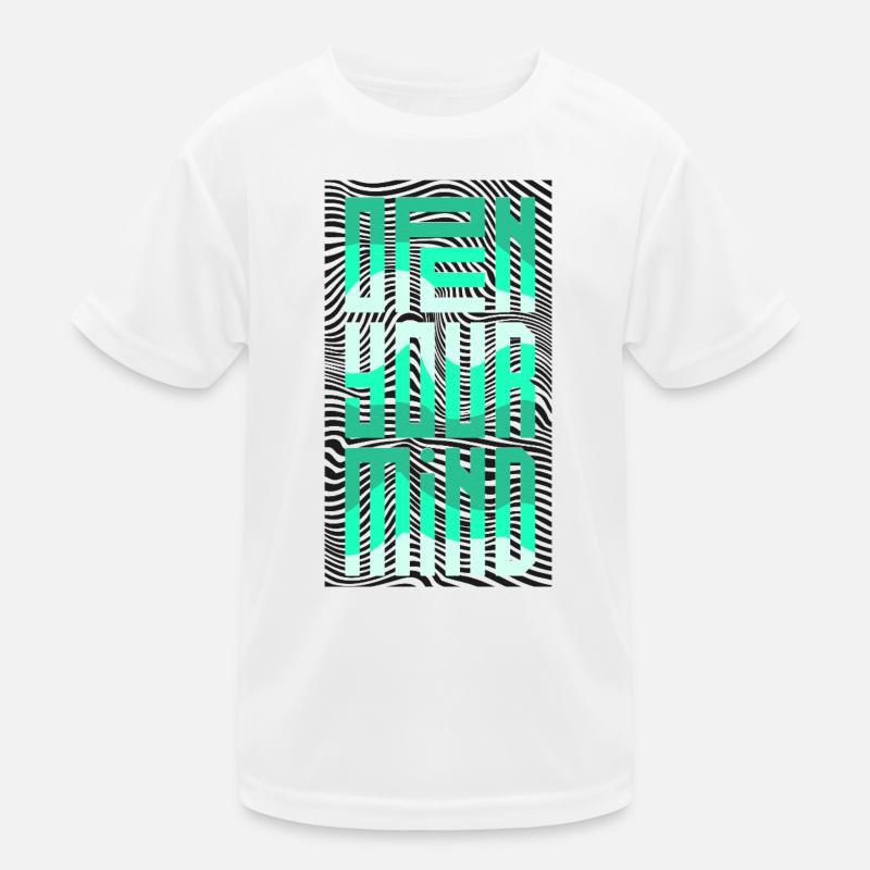 Open Your Mind Kids Functional T-Shirt