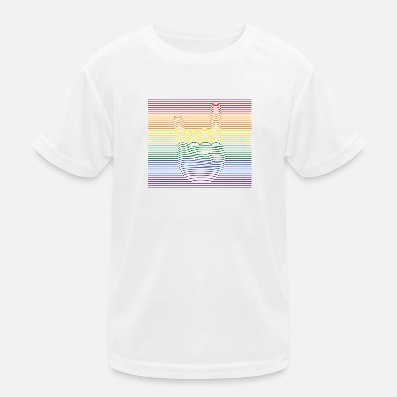 Rock bunt Kinder Funktions-T-Shirt