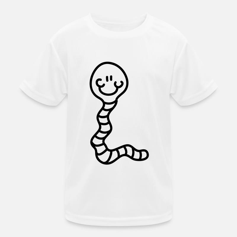 Wurm - Line Kinder Funktions-T-Shirt