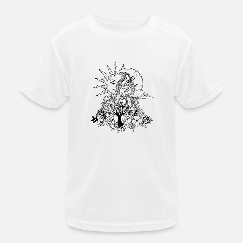 Frau Kinder Funktions-T-Shirt