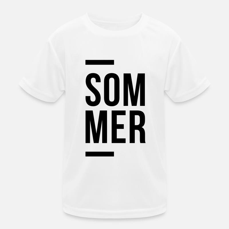 Sommer Kinder Funktions-T-Shirt