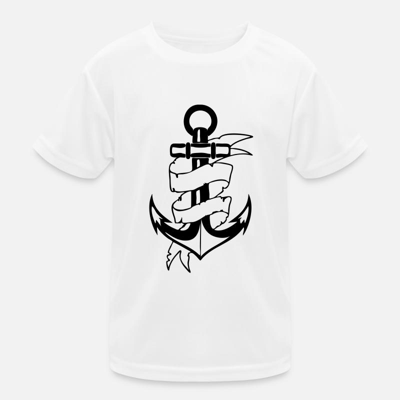 Anker-Banner Kinder Funktions-T-Shirt