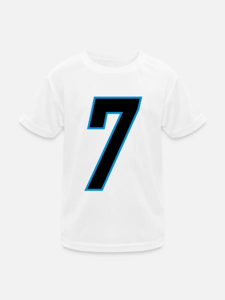 number_7 - Kinder Funktions-T-Shirt - Weiß