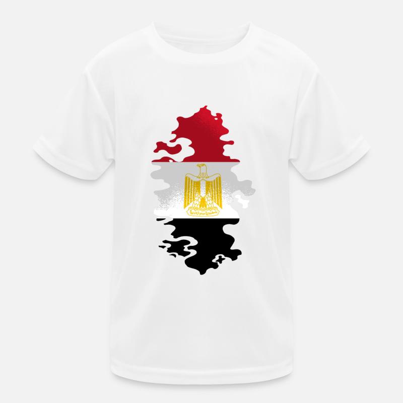 Egypte Drapeau Hurghada Afrique Drapeau Egyptien T-shirt sport Enfant
