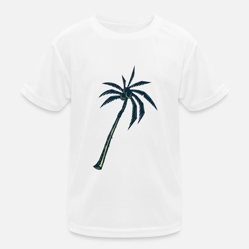 Palm tree Kids Functional T-Shirt