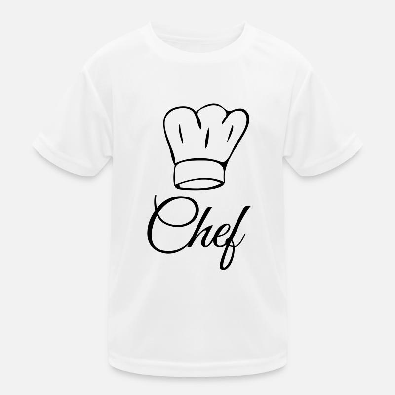 Küchenchef Koch Chef Kinder Funktions-T-Shirt