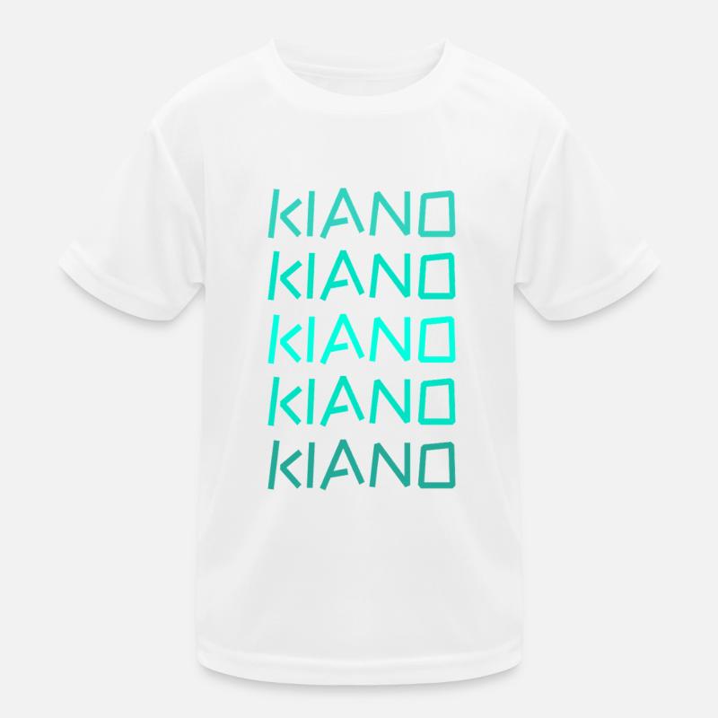 Kiano as a given name Kids Functional T-Shirt
