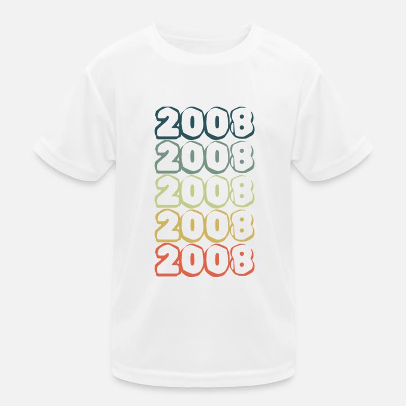 Année de naissance 2008 T-shirt sport Enfant