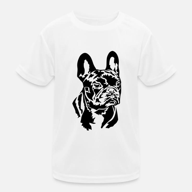 French Bulldog Kinder Funktions-T-Shirt