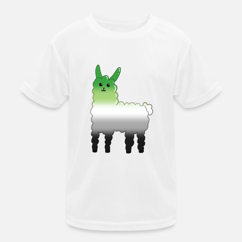 Llama Aro Kids Functional T-Shirt