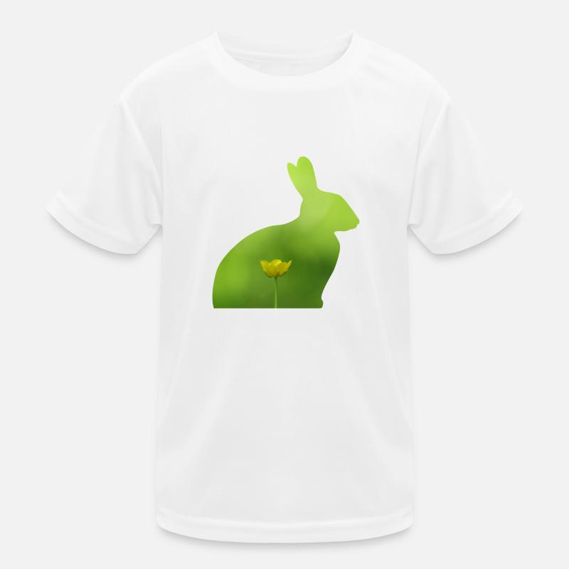 Hase Kinder Funktions-T-Shirt