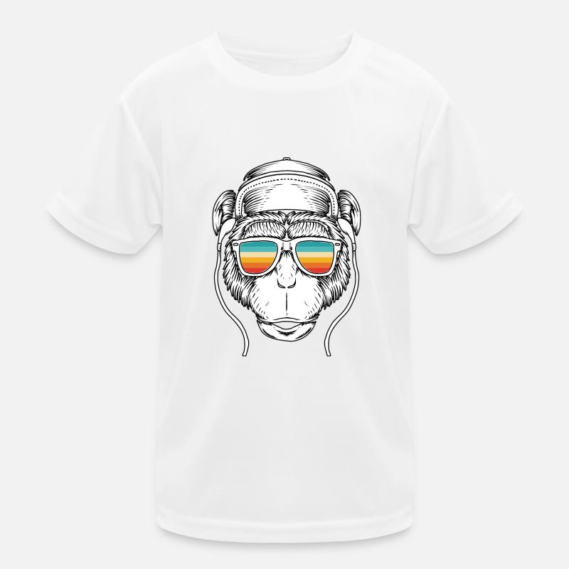 Music monkey Kids Functional T-Shirt