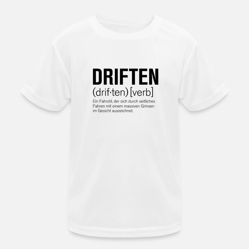 Driften Kinder Funktions-T-Shirt