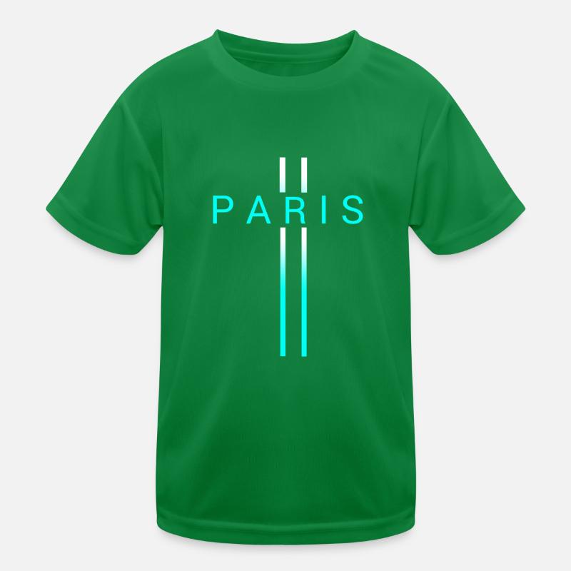 Paris Kinder Funktions-T-Shirt