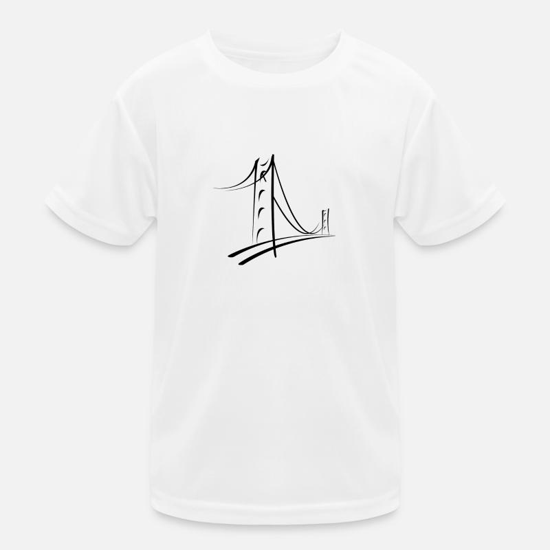Motorway bridge Kids Functional T-Shirt