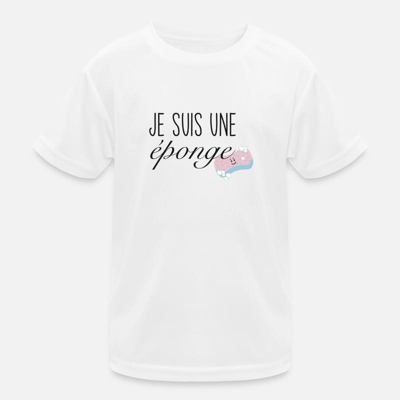 Je suis une éponge T-shirt sport Enfant