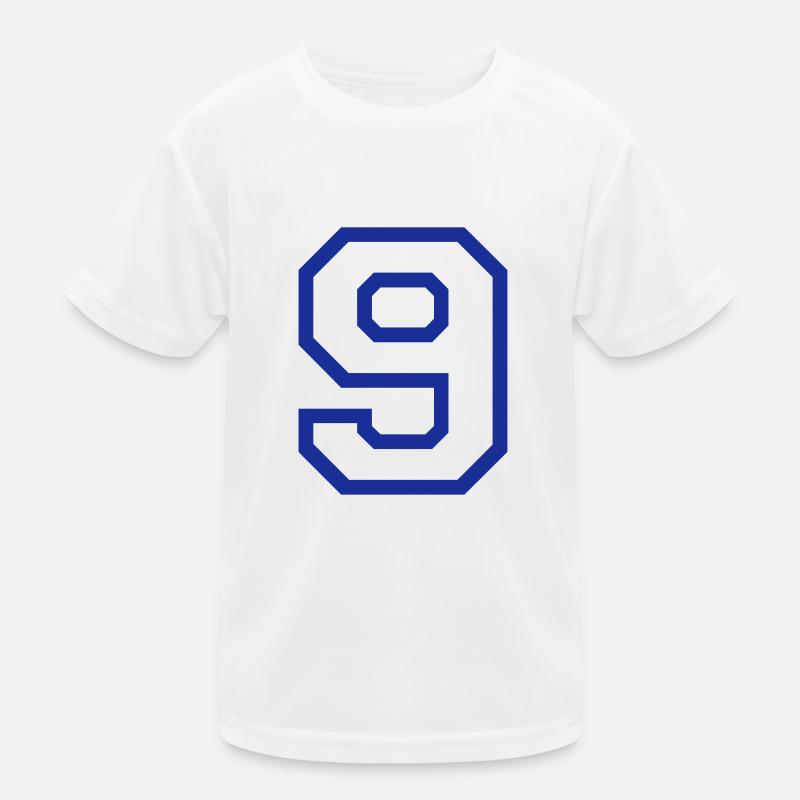 DIE NUMMER 9 - NEUN Kinder Funktions-T-Shirt