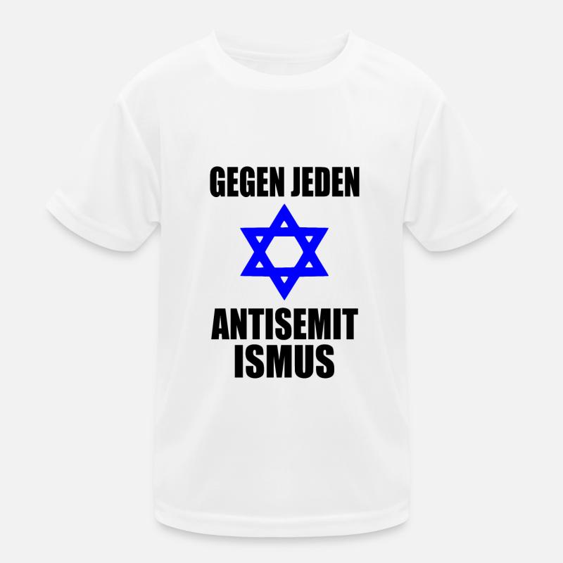 Gegen jeden antisemitismus Kinder Funktions-T-Shirt