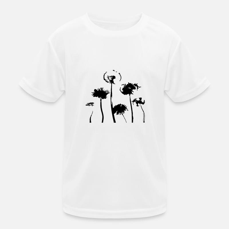 Pusteblume Kinder Funktions-T-Shirt