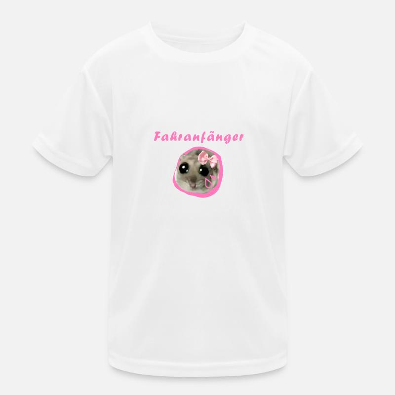 fahranfänger,hamster,fahrschule Kinder Funktions-T-Shirt