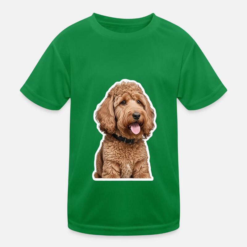 Pudel Kinder Funktions-T-Shirt