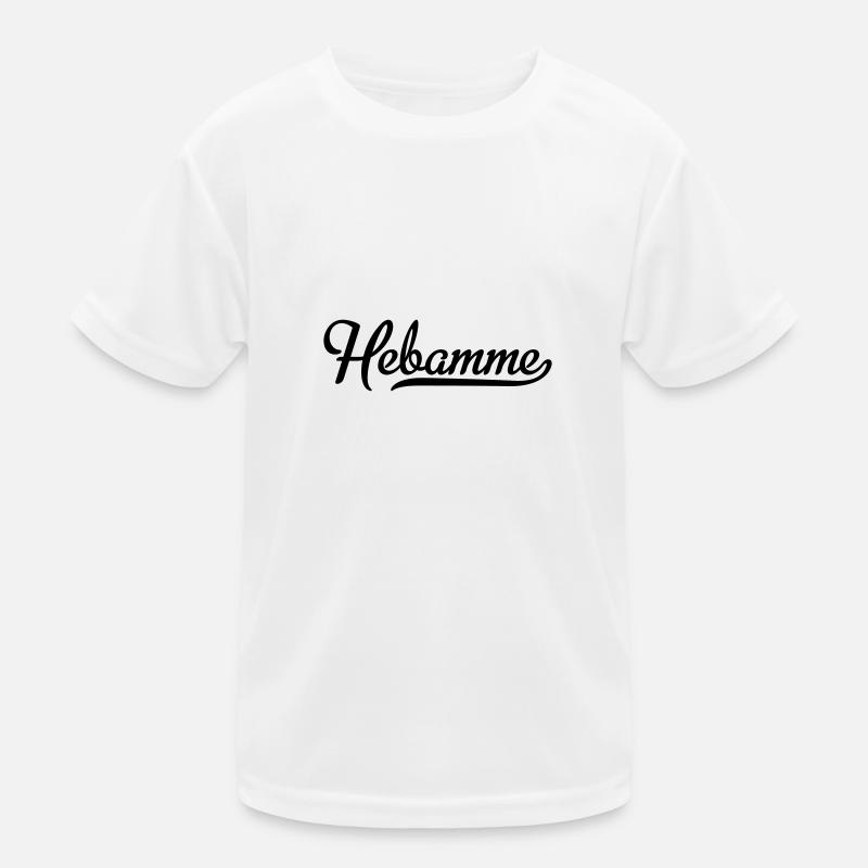 Hebamme Kinder Funktions-T-Shirt