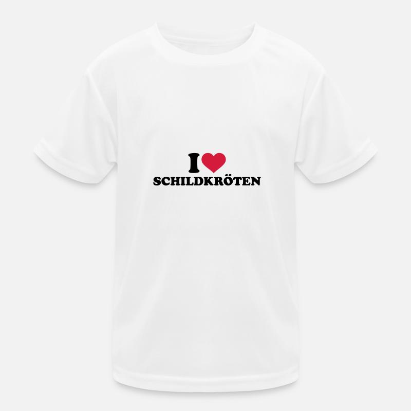 Schildkröte Kinder Funktions-T-Shirt