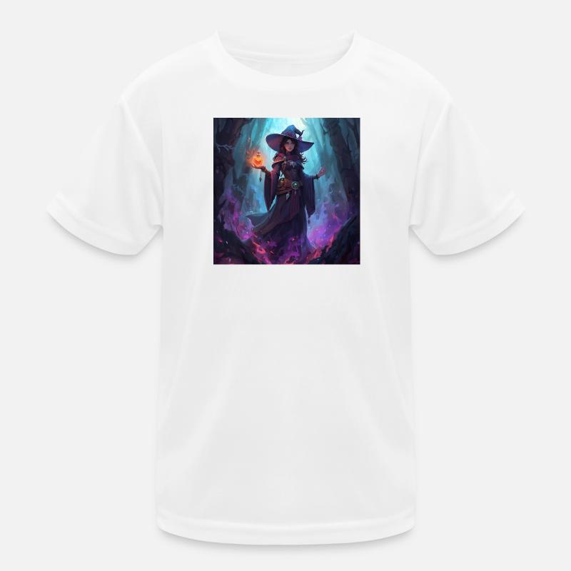 Sorcière des cavernes enchantée T-shirt sport Enfant