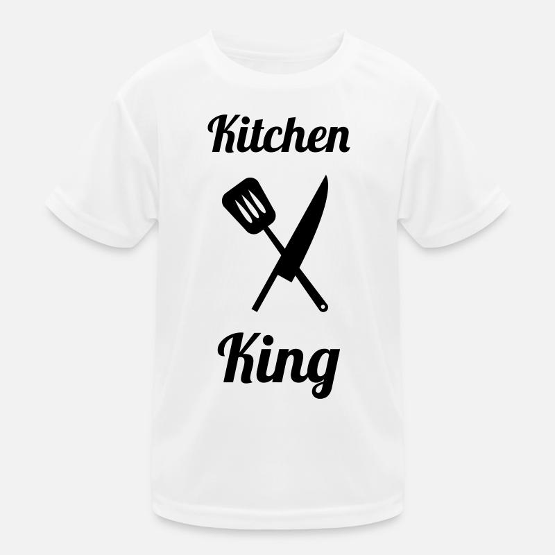 Küchenkönig: Der König des Pro-Herds Kinder Funktions-T-Shirt