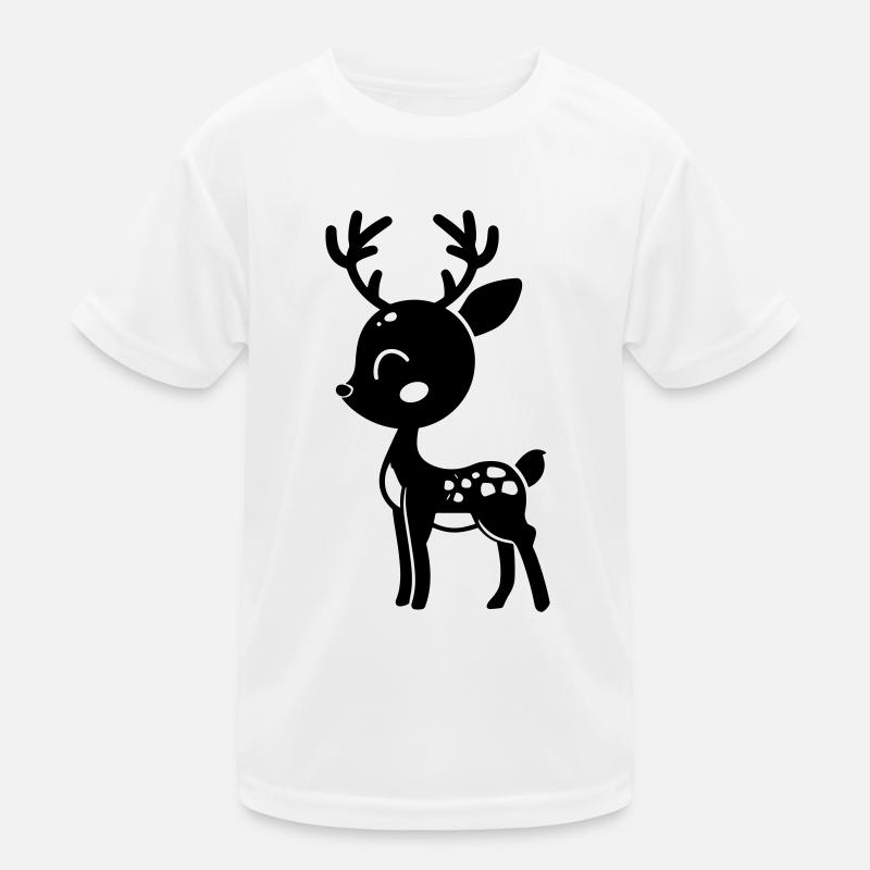 Deer Kids Functional T-Shirt