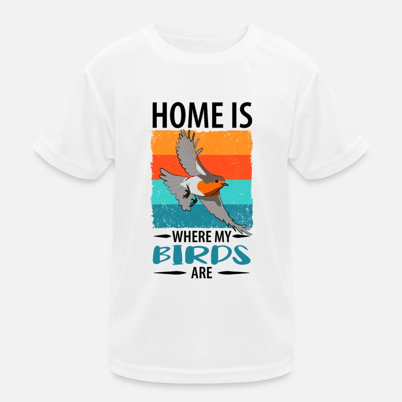 Bird Watching Birds Watching Birding Bird Kids Functional T-Shirt