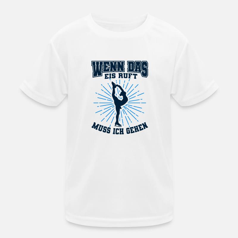 Eiskunstlauf Kinder Funktions-T-Shirt