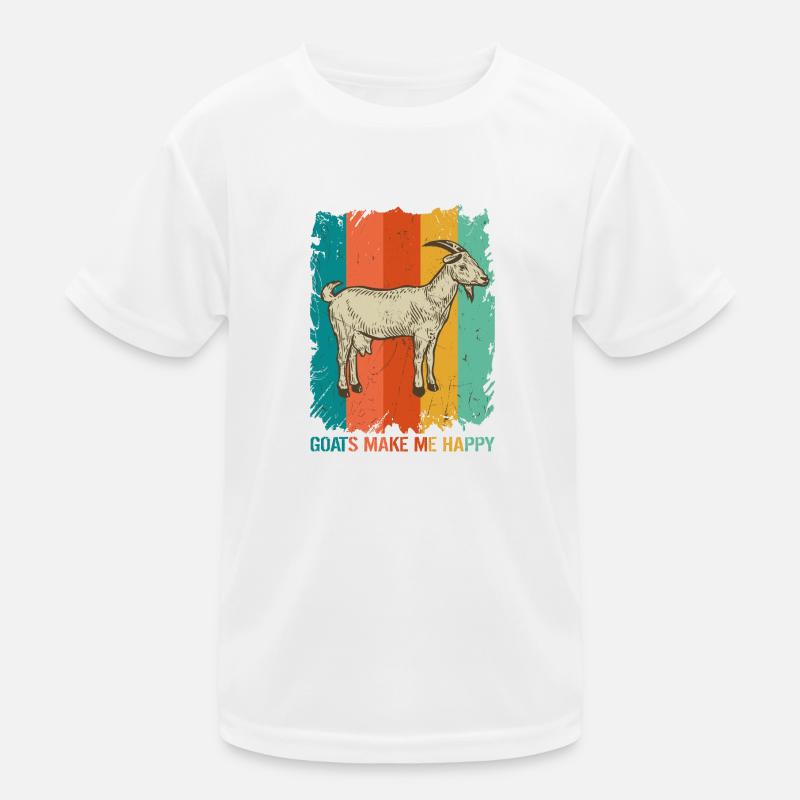 goat Kids Functional T-Shirt