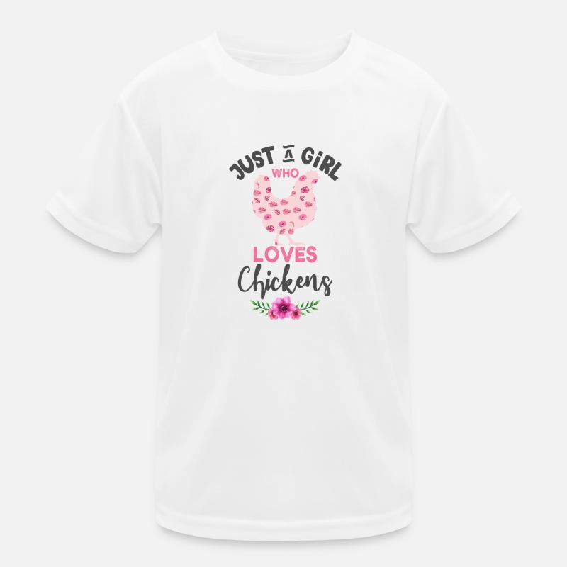 Chicken Kids Functional T-Shirt