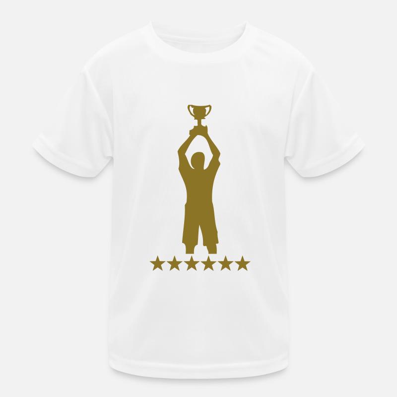 Gewinner - Sieger - 1 - Platz Kinder Funktions-T-Shirt