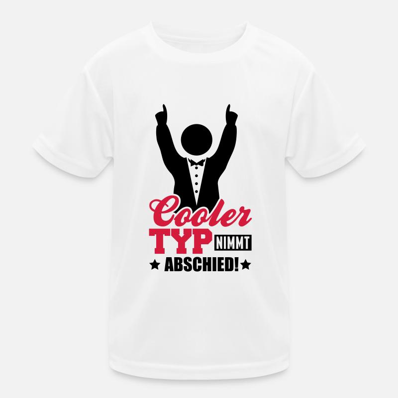 cooler_typ_nimmt_abschied_tj2 Kinder Funktions-T-Shirt