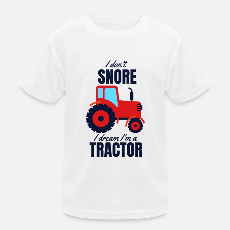 tractor Kids Functional T-Shirt