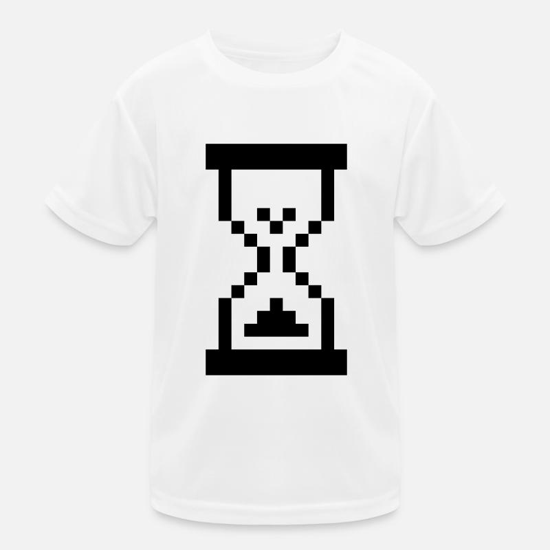 Computer Sanduhr - Konzept Warten Kinder Funktions-T-Shirt