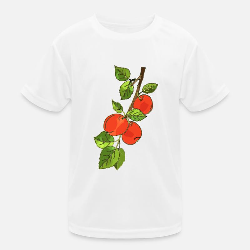 Äpfel Kinder Funktions-T-Shirt