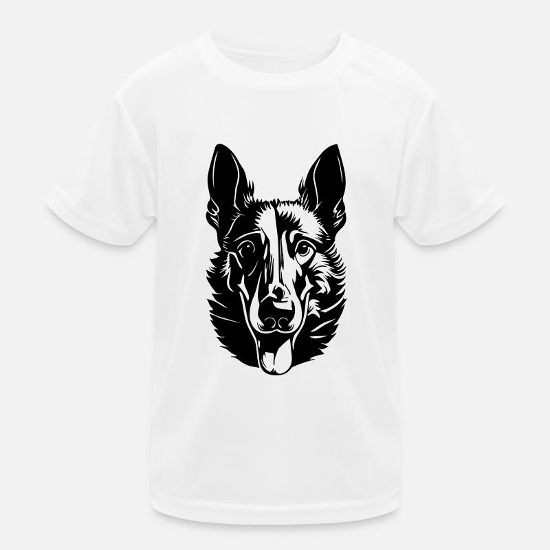 Belgischer Schäferhund Kinder Funktions-T-Shirt