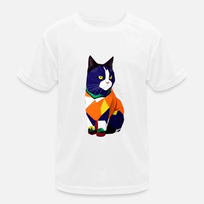 Le chat dans le pull T-shirt sport Enfant